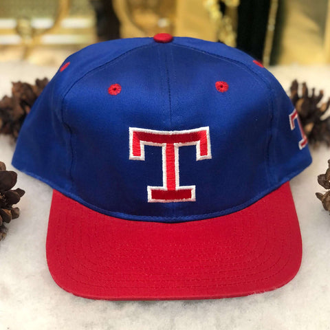 Vintage Deadstock NWOT MLB Texas Rangers Twins Enterprise Twill Snapback Hat