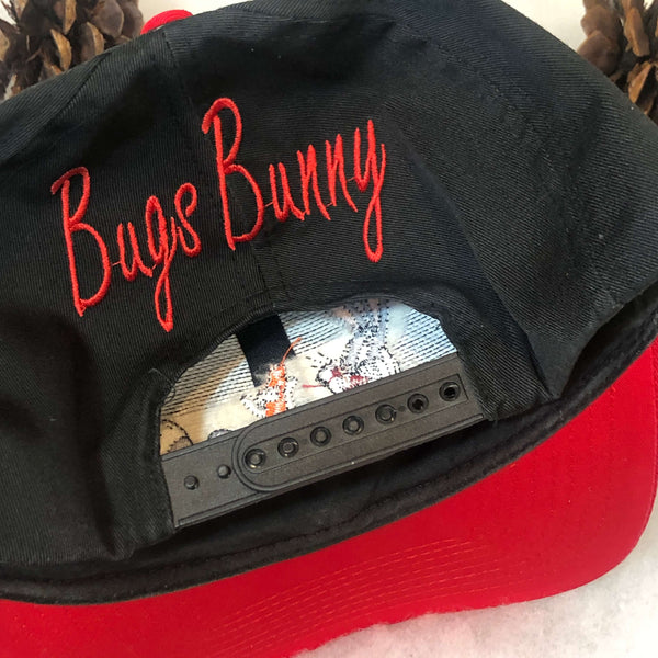 Vintage 1993 Bugs Bunny Looney Tunes Twill Snapback Hat