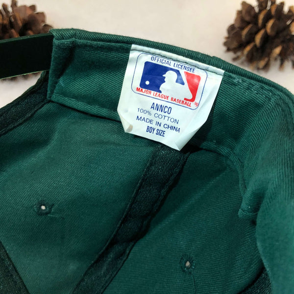 Vintage MLB Oakland Athletics Annco Twill *YOUTH* Snapback Hat