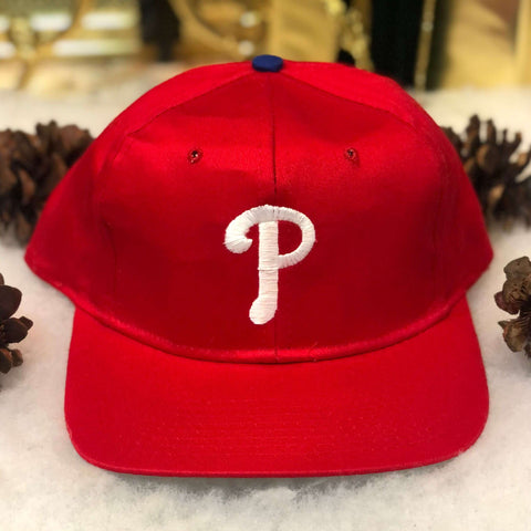 Vintage Deadstock NWOT MLB Philadelphia Phillies Universal Twill Snapback Hat