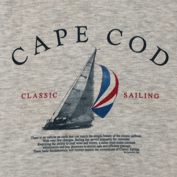 Vintage Cuffy's Cape Cod Classic Sailing Crewneck Sweatshirt (XL)