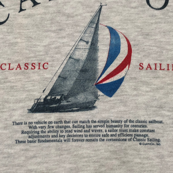 Vintage Cuffy's Cape Cod Classic Sailing Crewneck Sweatshirt (XL)