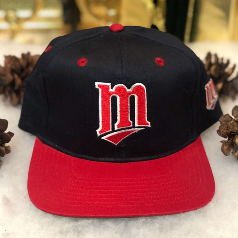 Vintage Deadstock NWOT MLB Minnesota Twins S/M Twins Enterprise Twill Snapback Hat