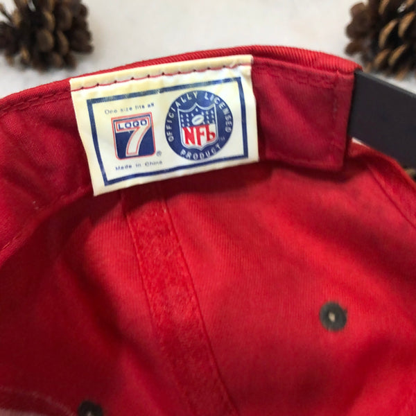 Vintage NFL Tampa Bay Buccaneers Logo 7 Light Up Twill Snapback Hat