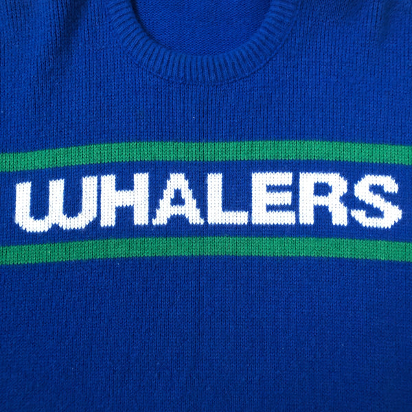 Vintage NHL Hartford Whalers Cliff Engle Knit Sweater (M/L)