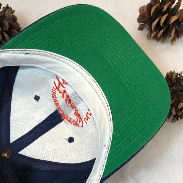 Vintage NCAA Illinois Fighting Illini The Game Circle Logo *YOUTH* Twill Snapback Hat