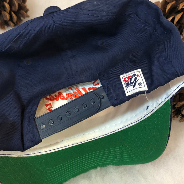 Vintage NCAA Illinois Fighting Illini The Game Circle Logo *YOUTH* Twill Snapback Hat