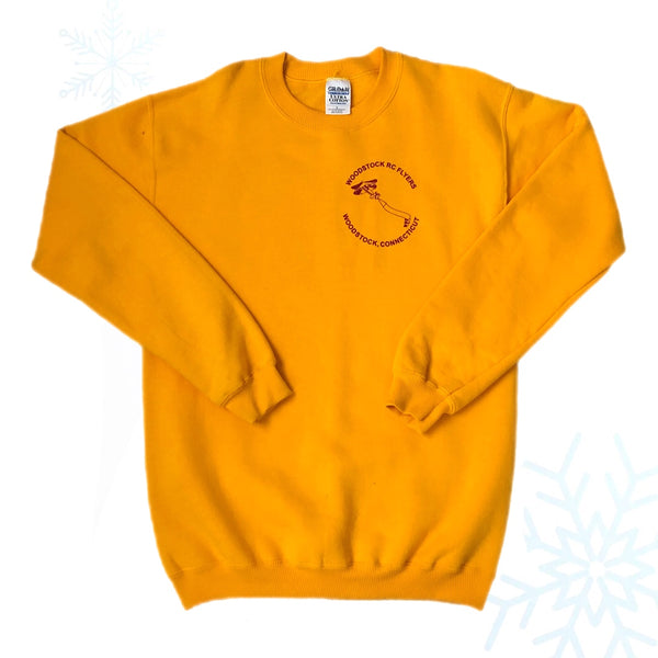 Vintage Woodstock Connecticut Airport RC Flyers Crewneck Sweatshirt (S)