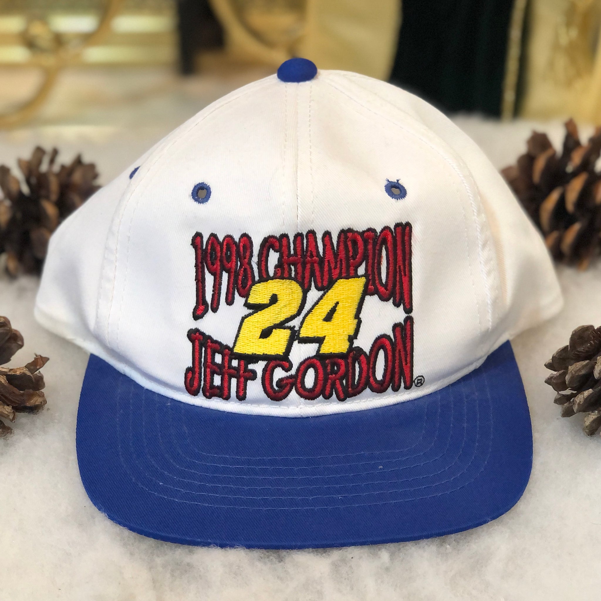 Vintage NASCAR 1998 Champion Jeff Gordon *YOUTH* Twill Snapback Hat