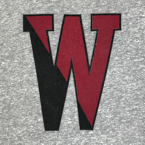 Vintage Wesleyan University Cardinals Champion T-Shirt (L)