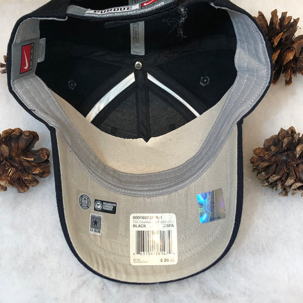 Deadstock NWT NCAA Purdue Boilermakers Nike Strapback Hat