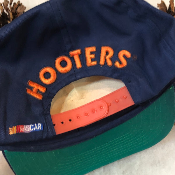 Vintage Deadstock NWOT NASCAR Hooters Racing Loy Allen Jr. Twill Snapback Hat