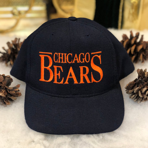 Vintage NFL Chicago Bears Annco Wool Snapback Hat