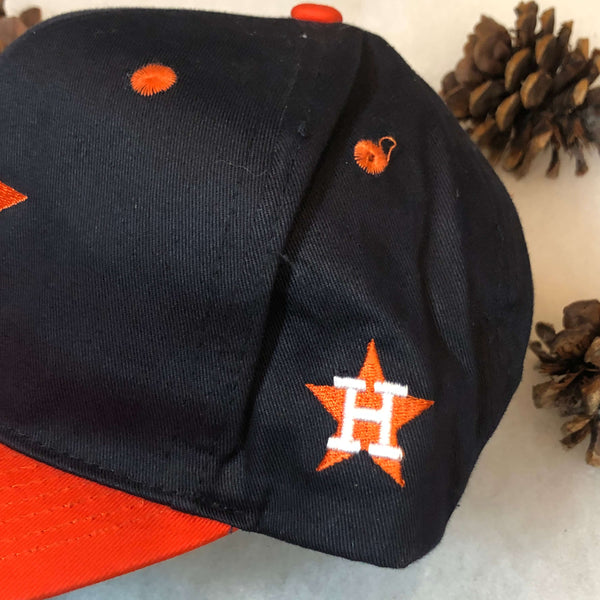Vintage Deadstock NWOT MLB Houston Astros Twins Enterprise S/M Twill Snapback Hat