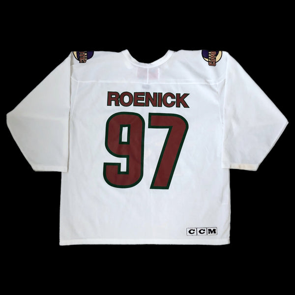 Vintage NHL Phoenix Coyotes Jeremy Roenick CCM Practice Jersey (L)