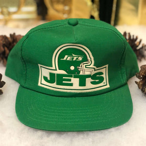 Vintage Deadstock NWOT NFL New York Jets Drew Pearson Twill Snapback Hat