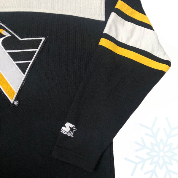 Vintage NHL Pittsburgh Penguins Starter Crewneck Sweatshirt (L)