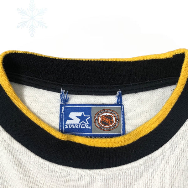 Vintage NHL Pittsburgh Penguins Starter Crewneck Sweatshirt (L)