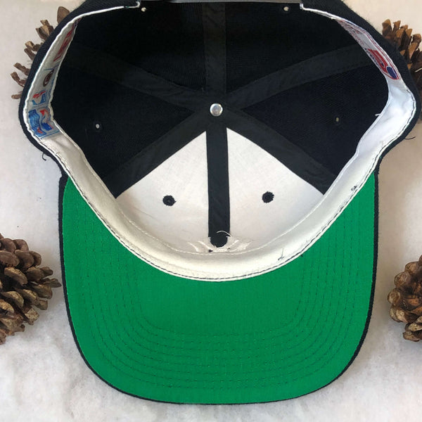 Vintage MLB New York Yankees Sports Specialties Plain Logo Wool Snapback Hat