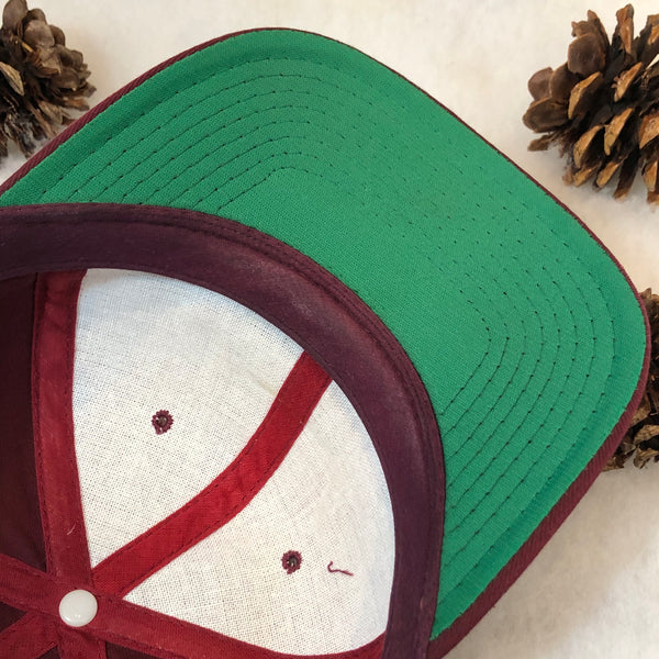 Vintage NCAA Temple Owls Yupoong Snapback Hat *BROKEN SNAPS*