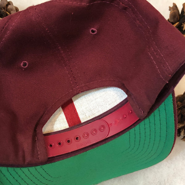 Vintage NCAA Temple Owls Yupoong Snapback Hat *BROKEN SNAPS*