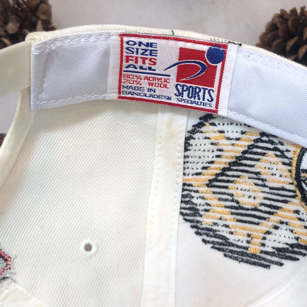Vintage NHL Boston Bruins Sports Specialties Shadow Wool Snapback Hat