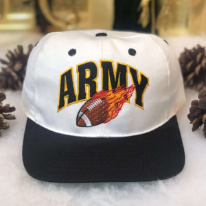 Vintage NCAA Army Black Knights Football Twill Snapback Hat
