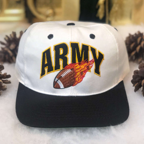 Vintage NCAA Army Black Knights Football Twill Snapback Hat