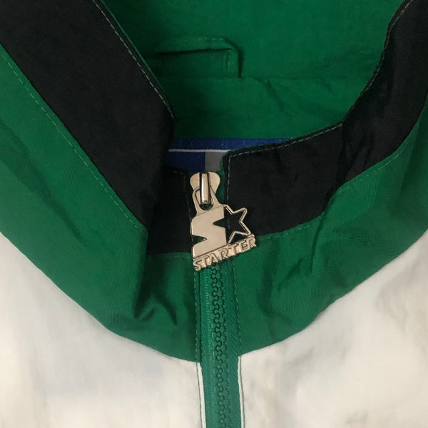 Vintage NBA Boston Celtics Starter Windbreaker Pullover Jacket (XL)