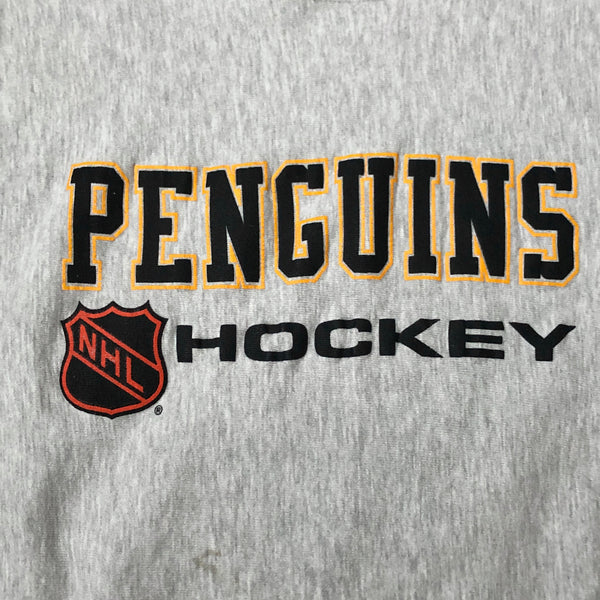 Vintage NHL Pittsburgh Penguins Champion Reverse Weave Crewneck Sweatshirt (L)