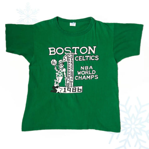 Vintage NBA Boston Celtics 1986 Champions Starter T-Shirt