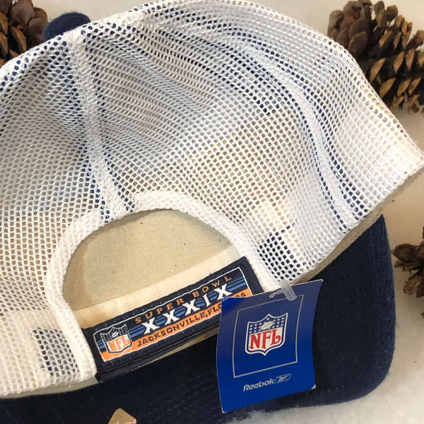 Deadstock NWT NFL Super Bowl XXXIX New England Patriots Philadelphia Eagles Reebok Trucker Hat