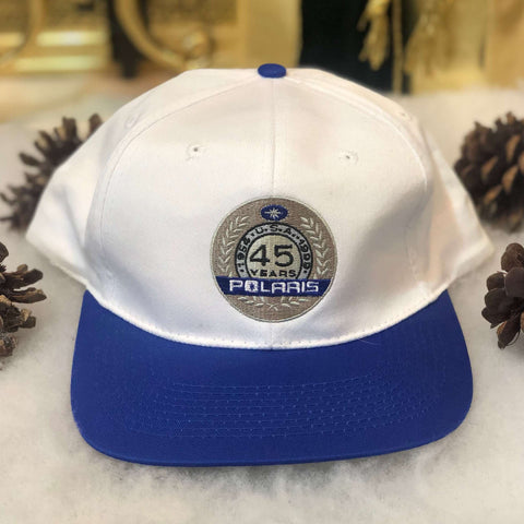 Vintage Deadstock NWOT 1999 Polaris 45th Anniversary Twill Snapback Hat