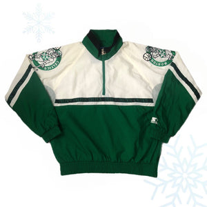 Vintage NBA Boston Celtics Starter Windbreaker Pullover Jacket (XL)