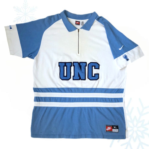 Vintage NCAA UNC North Carolina Tar Heels Nike Warmup Shooting Shirt (XL)