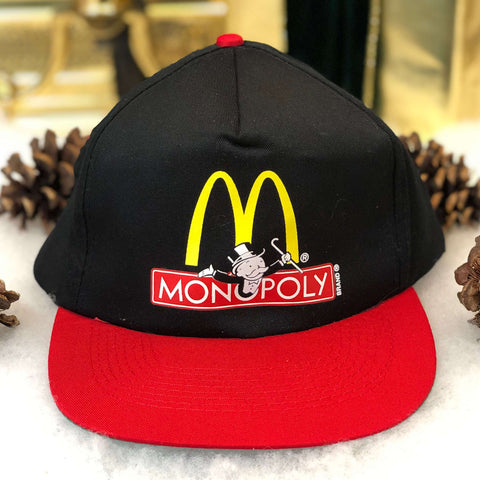 Vintage Deadstock NWOT McDonald's Monopoly KC Twill Snapback Hat