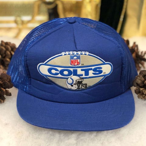 Vintage Deadstock NWOT NFL Indianapolis Colts Drew Pearson Trucker Hat