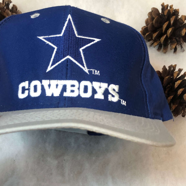 Vintage NFL Dallas Cowboys Logo 7 Twill Snapback Hat