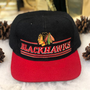 Vintage NHL Chicago Blackhawks Starter Wool Snapback Hat