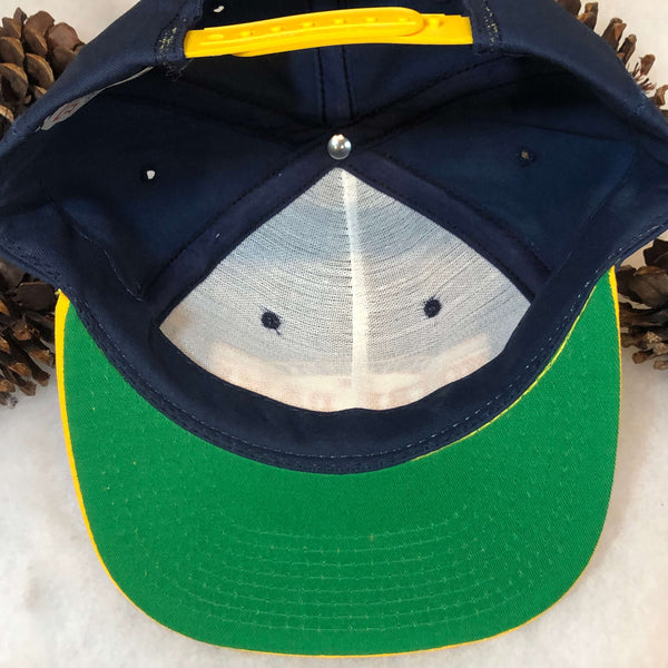 Vintage Deadstock NWOT NCAA Notre Dame Fighting Irish P Cap Wool Snapback Hat