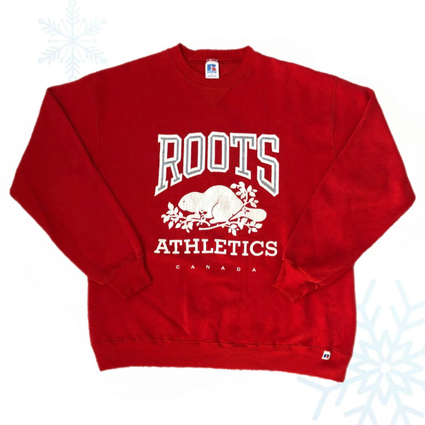 Vintage Roots Athletics Canada Russell Athletic Crewneck Sweatshirt (XL)