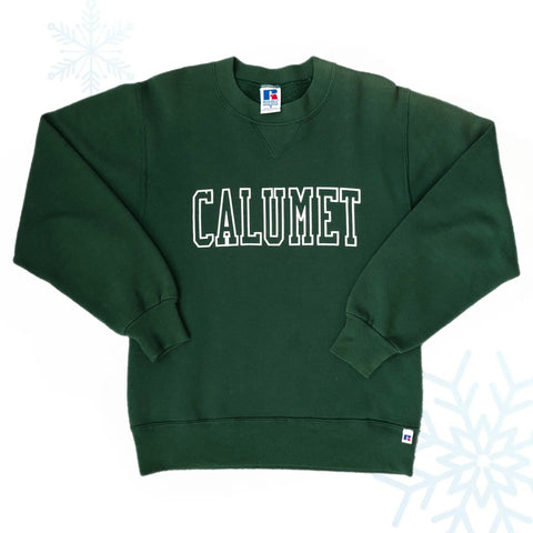 Vintage Calumet College Hammond Indiana Russell Athletic Crewneck Sweatshirt (S)