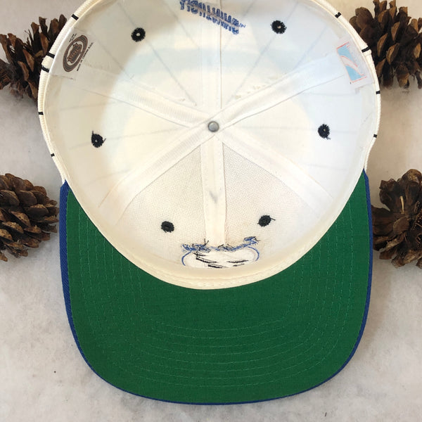 Vintage NHL Tampa Bay Lightning Logo 7 Pinstripe Wool Snapback Hat