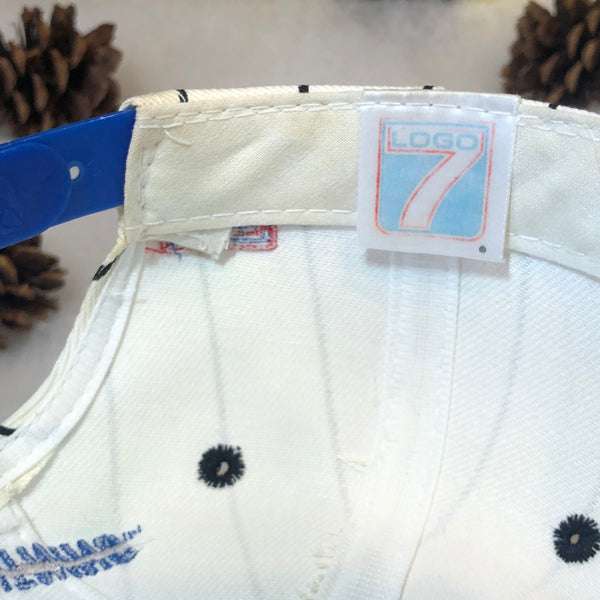 Vintage NHL Tampa Bay Lightning Logo 7 Pinstripe Wool Snapback Hat