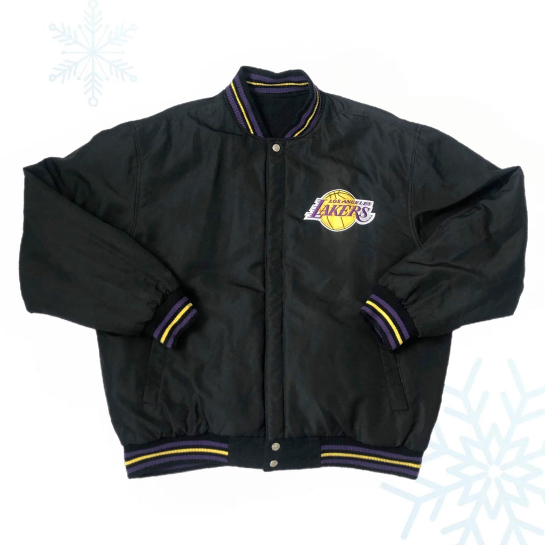 NBA Los Angeles Lakers Jeff Hamilton Reversible Jacket (XL)