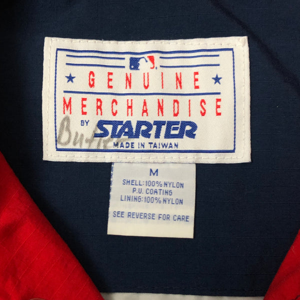 Vintage MLB Boston Red Sox Starter Windbreaker Half-Zip Jacket (M)