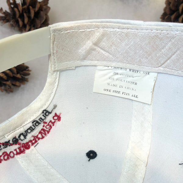 Vintage NBA Chicago Bulls Montgomery Ward Promo Twill Snapback Hat