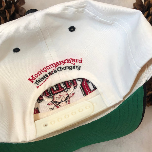 Vintage NBA Chicago Bulls Montgomery Ward Promo Twill Snapback Hat
