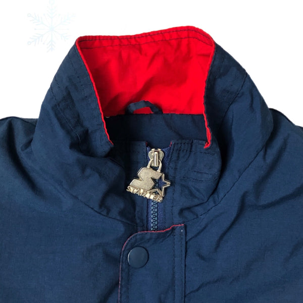 Vintage MLB Boston Red Sox Starter Windbreaker Half-Zip Jacket (M)