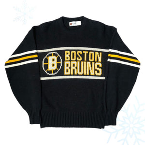 Vintage NHL Boston Bruins Cliff Engle Knit Sweater (M/L)